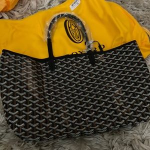 Goyard saint louis pm tote black